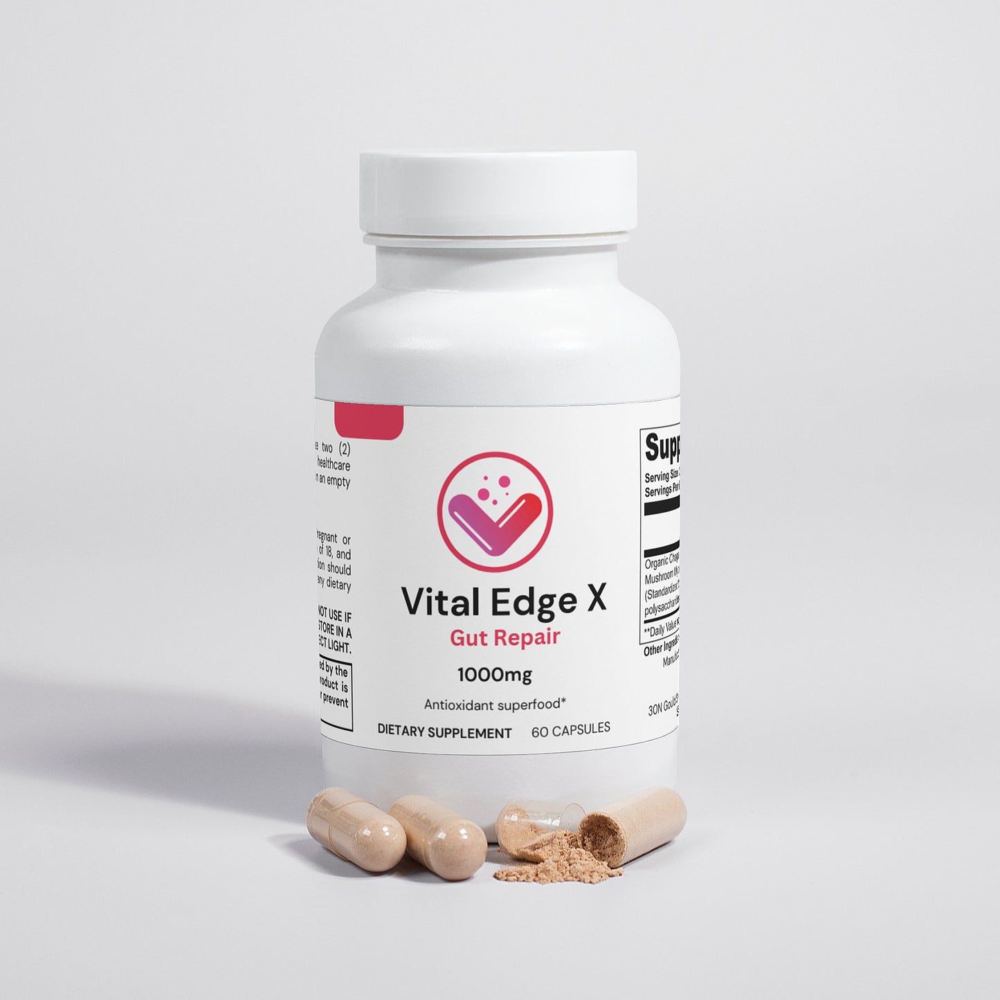 Vital Edge X - Gut Repair 100% Organic & Natural